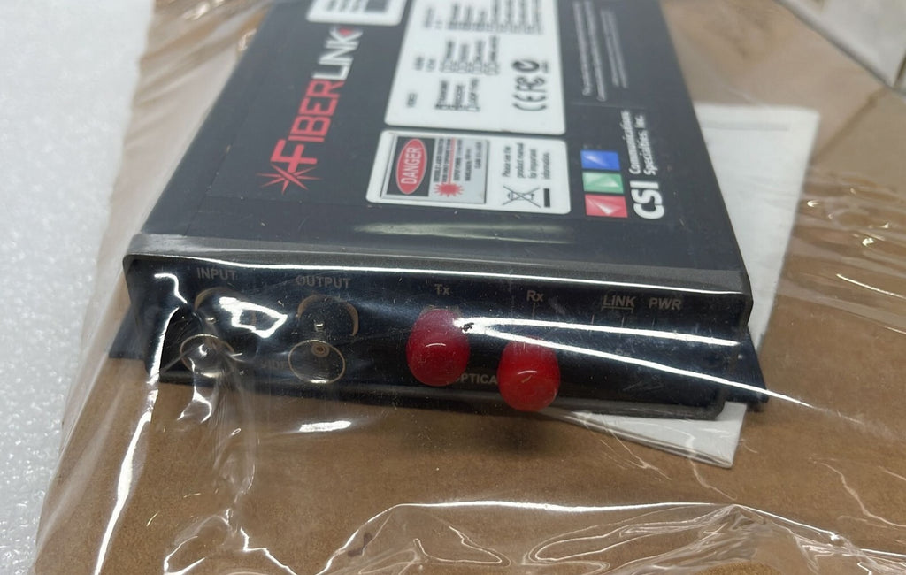 FIBERLINK F1X-2B1S-30N-11 Bi-Dir VIDEO+2 CHANNEL DATA 850nm TRANSCEIVER MM ST