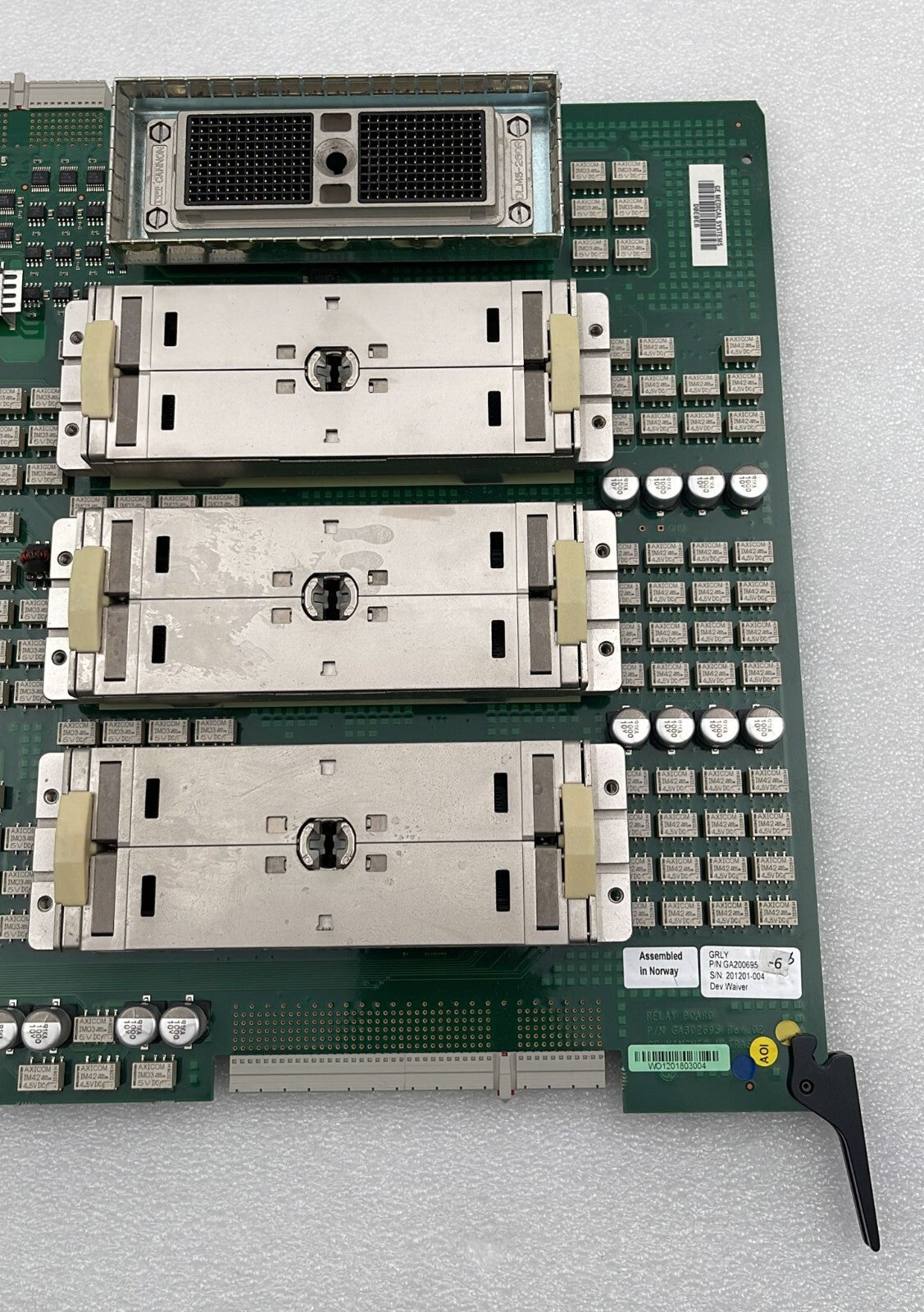 GE Healthcare Vivid E9 Ultrasound Relay Board GRLY GA200695 PCB PROBE SELECT