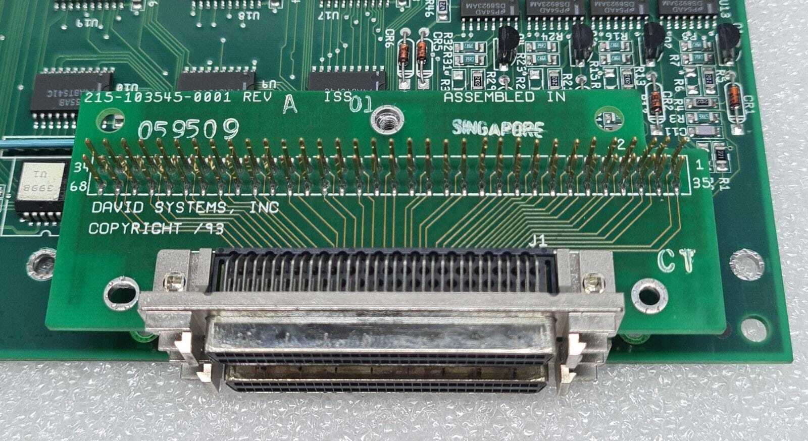 David Systems 215-103490-0002 Circuit Board PCB W/ 215-103545-0001