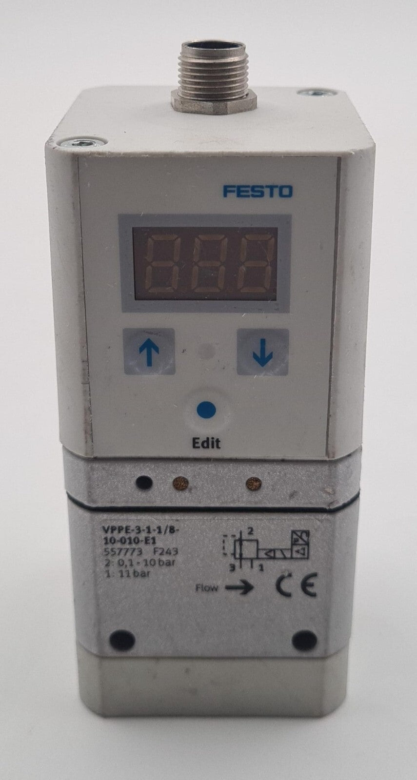 FESTO Proportional Pressure Valve VPPE-3-1-1/8-10-010-E1 557773