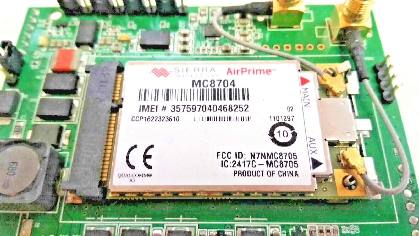 Sierra AirPrime Mc8704 Lte Hspa Module 4g 3g Lte Pci Express
