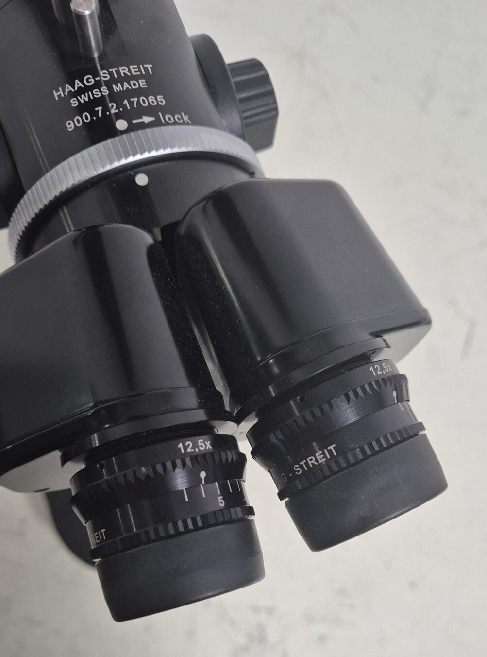 HAAG STREIT BERN Slit Lamp BQ 900 TONOMETER Portable Handheld Microscope *AS-IS*