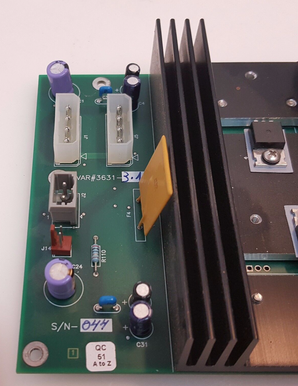 X-Ray Controller-2 Circuit Board JVAR 3631 PCB
