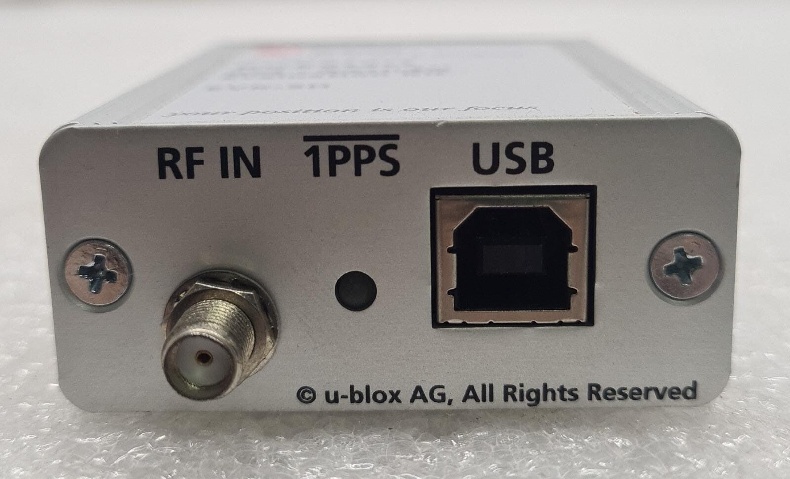 U-BLOX EVK-5H GPS Galileo evaluation kit with USB interface and RF antenna input