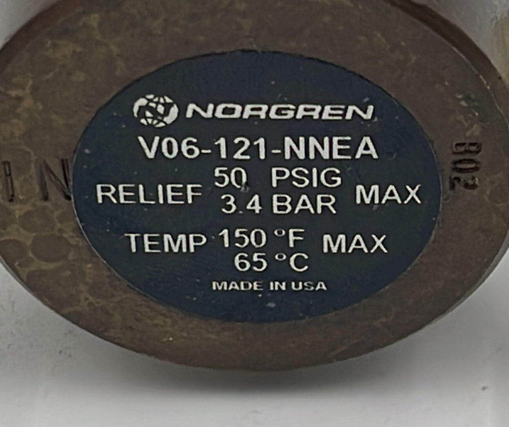 Norgren V06-121-NNEA Air Pressure Regulators 50-PSIG