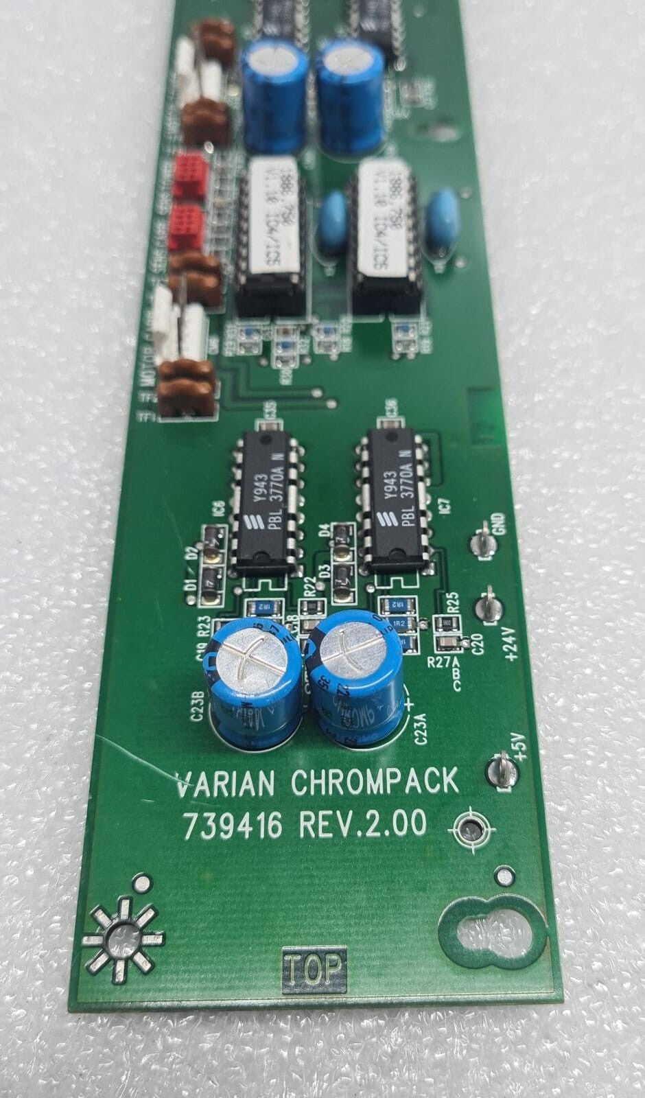VARIAN CHROMPACK 739416 REV. 2.00 Power Circuit Board 3800GC