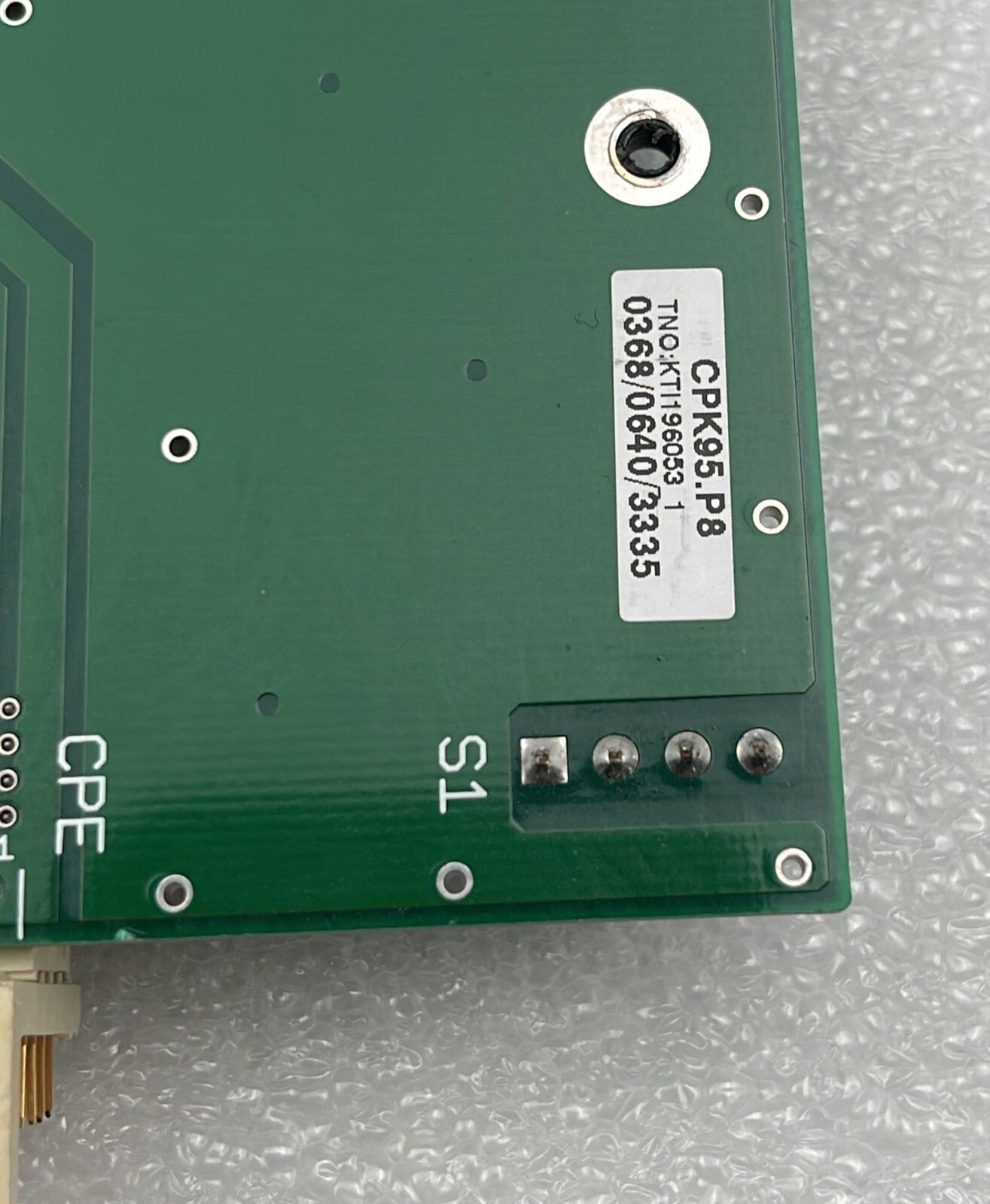GE Voluson 730 Expert Ultrasound CPU / CPV Backplane CPK95.P8 KTI196053