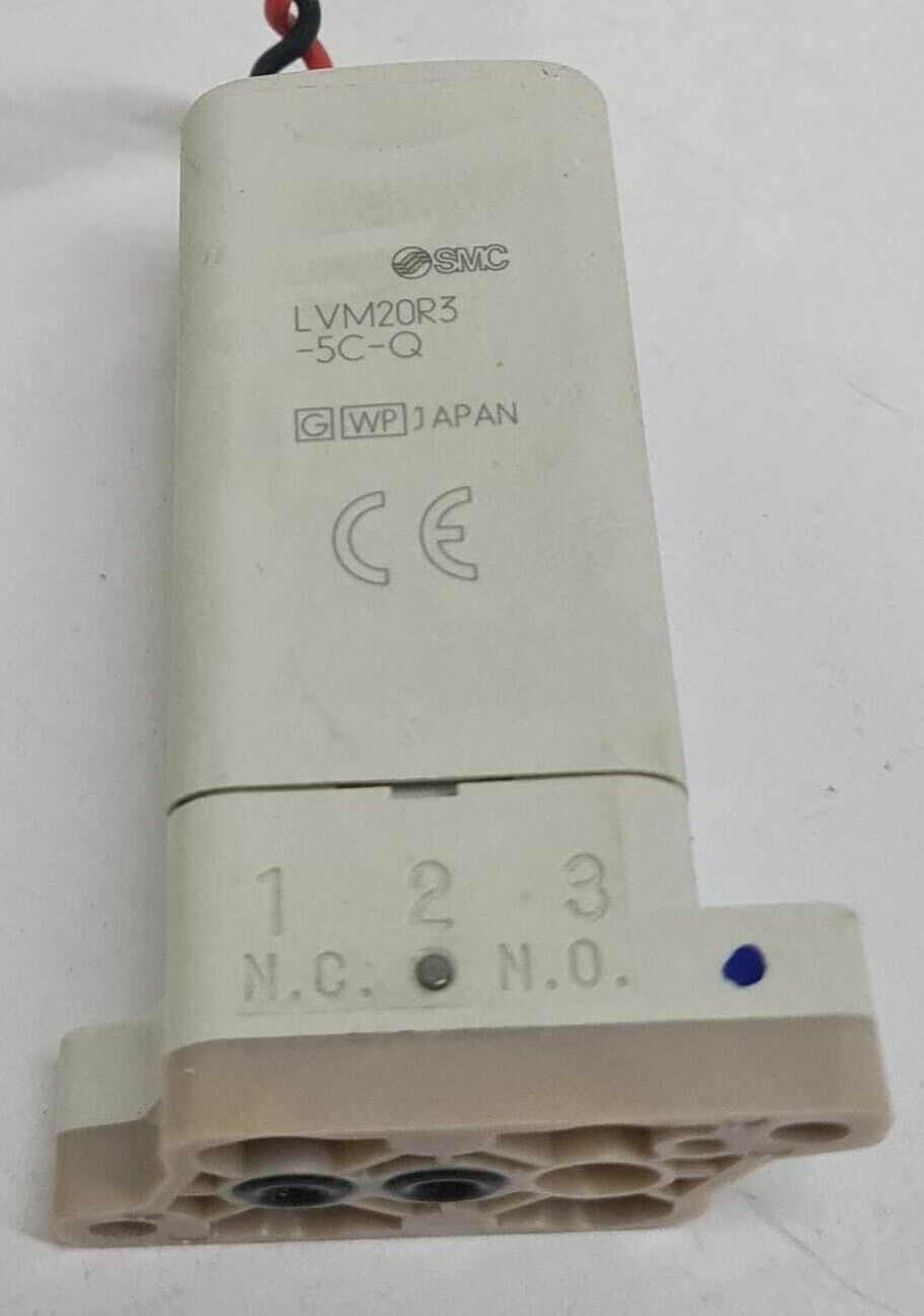 SMC LVM20R3-5C-Q Valve Chemical Base Mounted