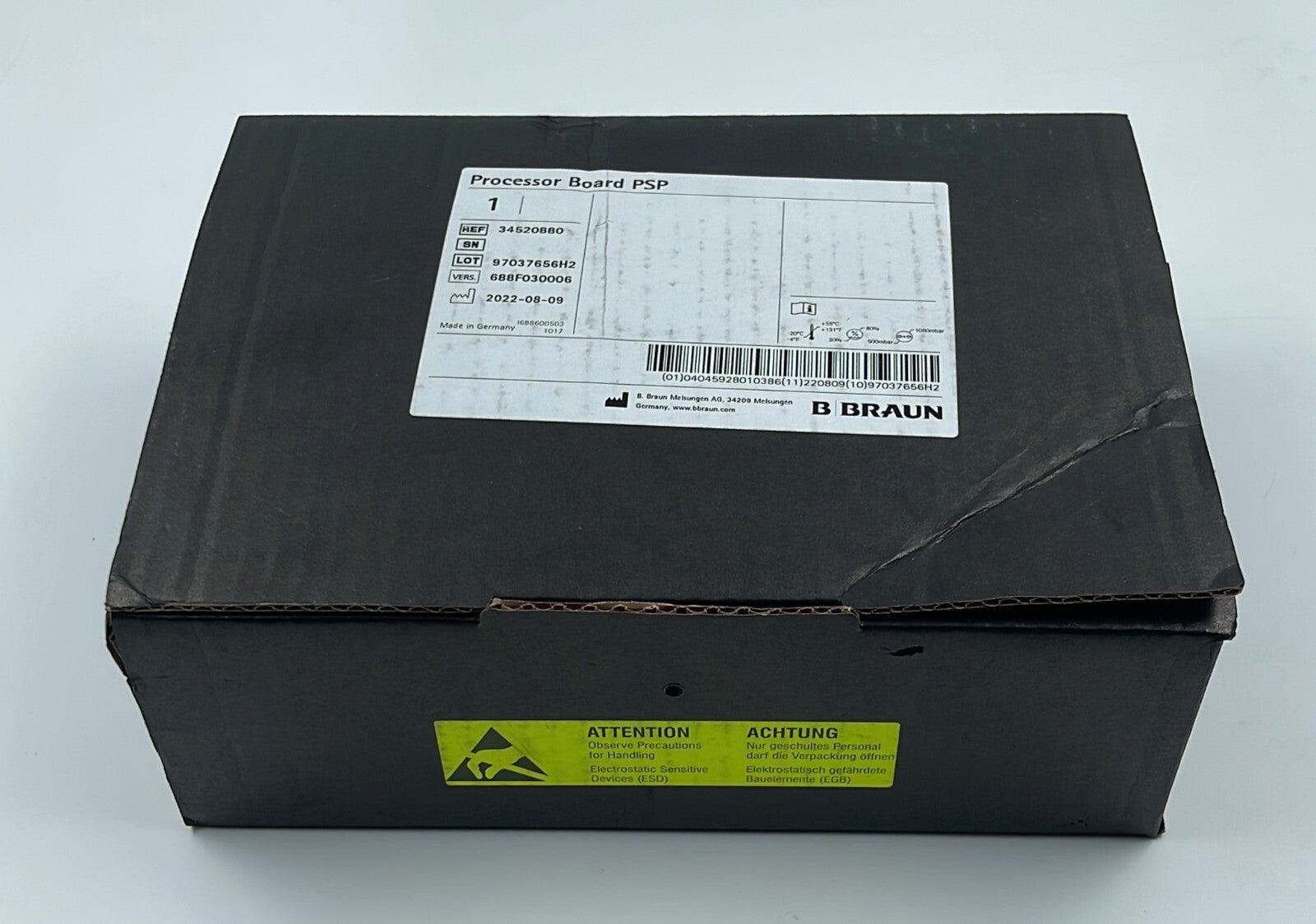 NEW - B. Braun Processor board PCB PSP 34520880