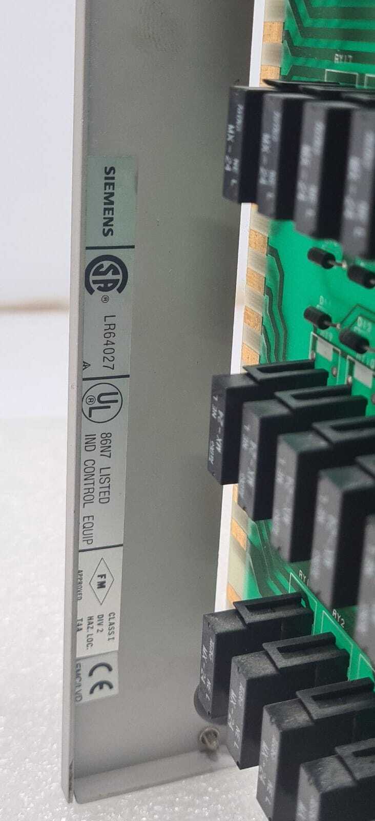 Siemens 505-4932A Relay Board 32 OUTPUT Module Floating