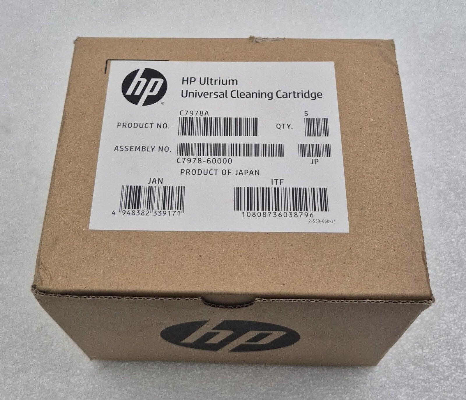 [5-Pack] NEW SEALED - HP C7978A C7978-60000 LTO Universal Cleaning Cartridge