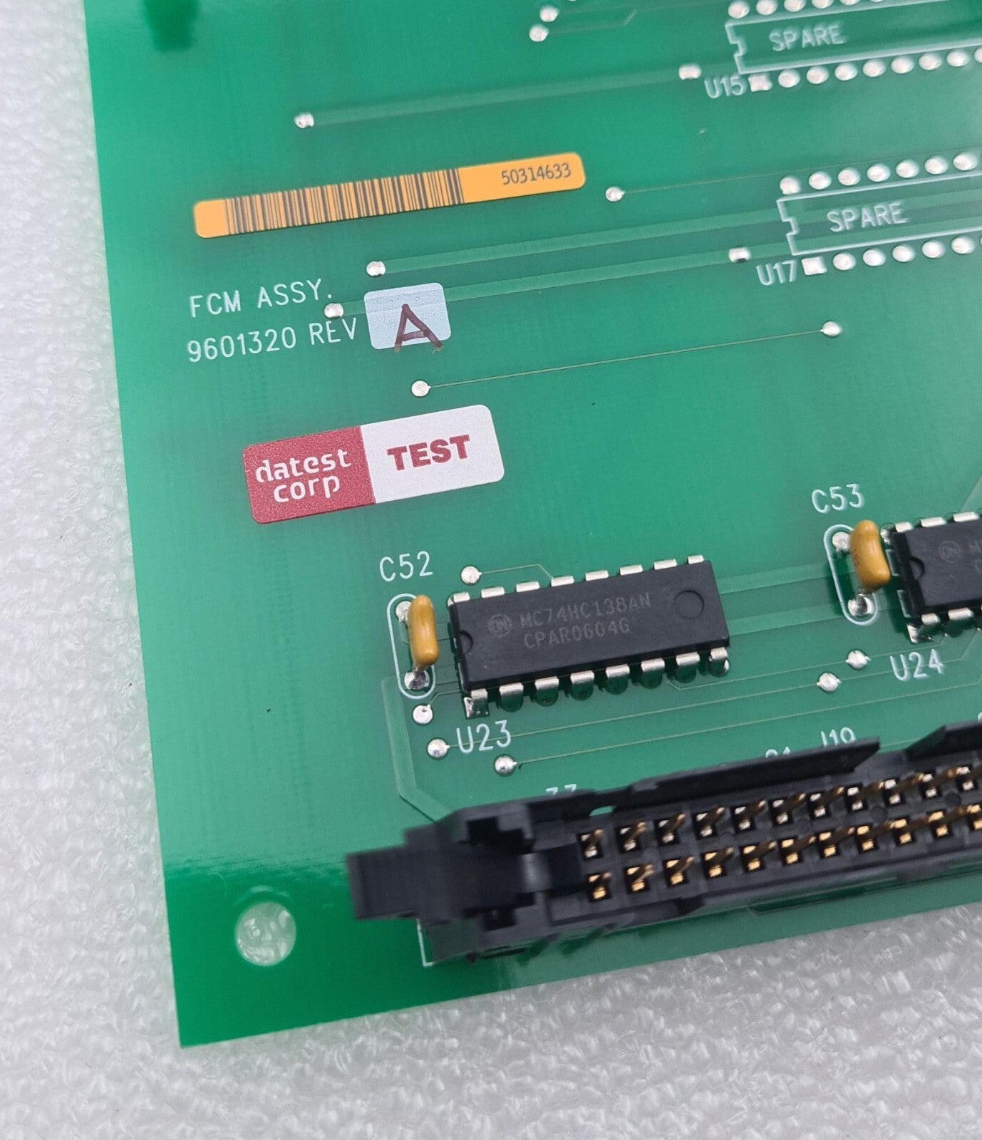 ABBOTT CELL-DYN SYSTEM FCM ASSY 9601320 REV A Flow Control Module Board