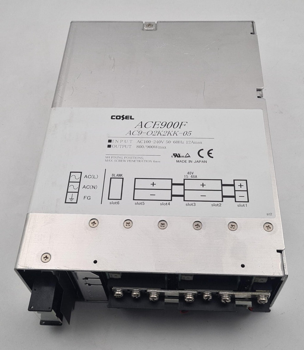 COSEL ACE900F AC9-O2K2KK-05 7243155R 800/900W Power Supply Ace Series