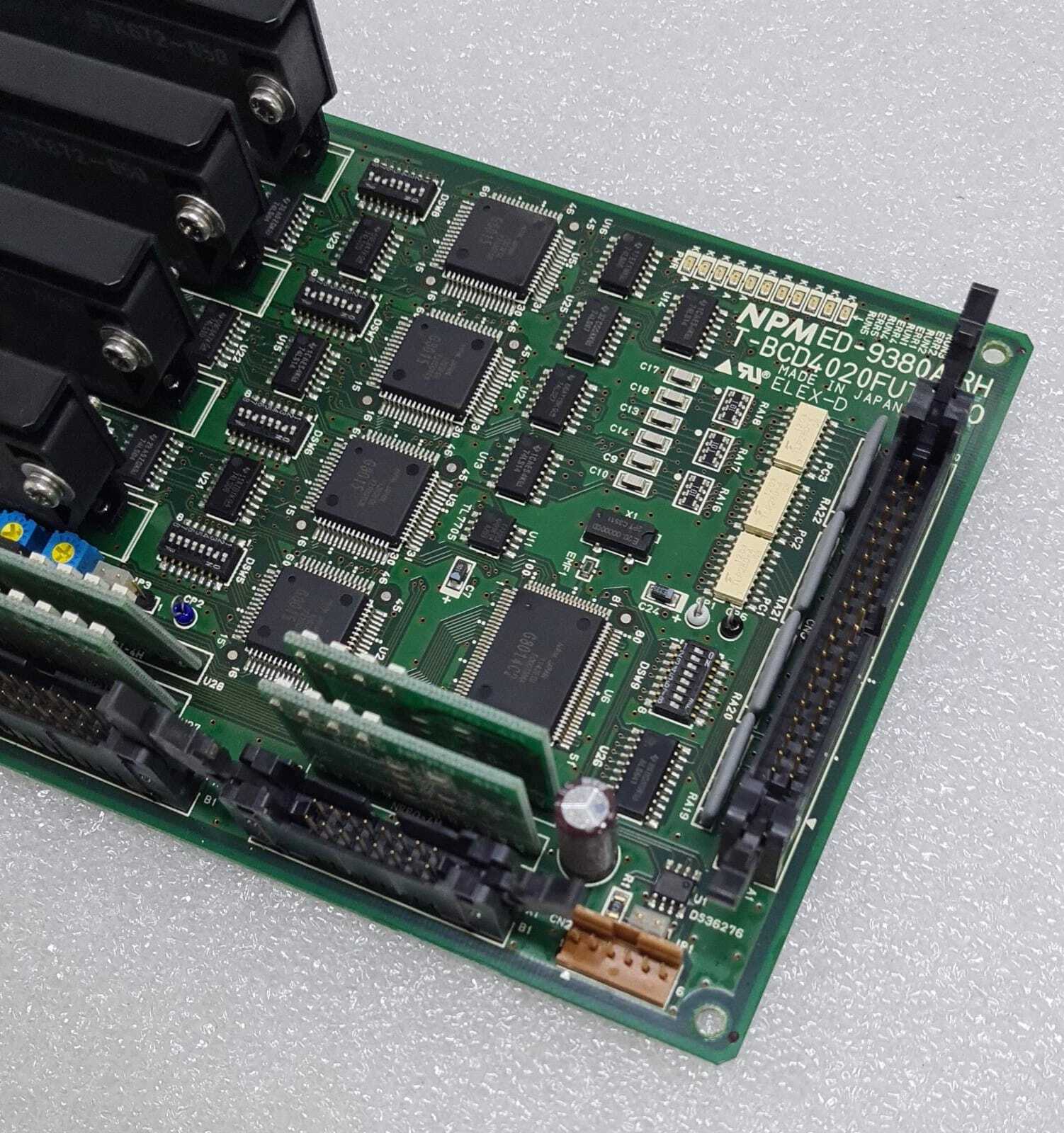 NPM ED-9380A-RH T-BCD4020FUTA4IO I/O Card W/ 2* ED-9453 & 2* 9454