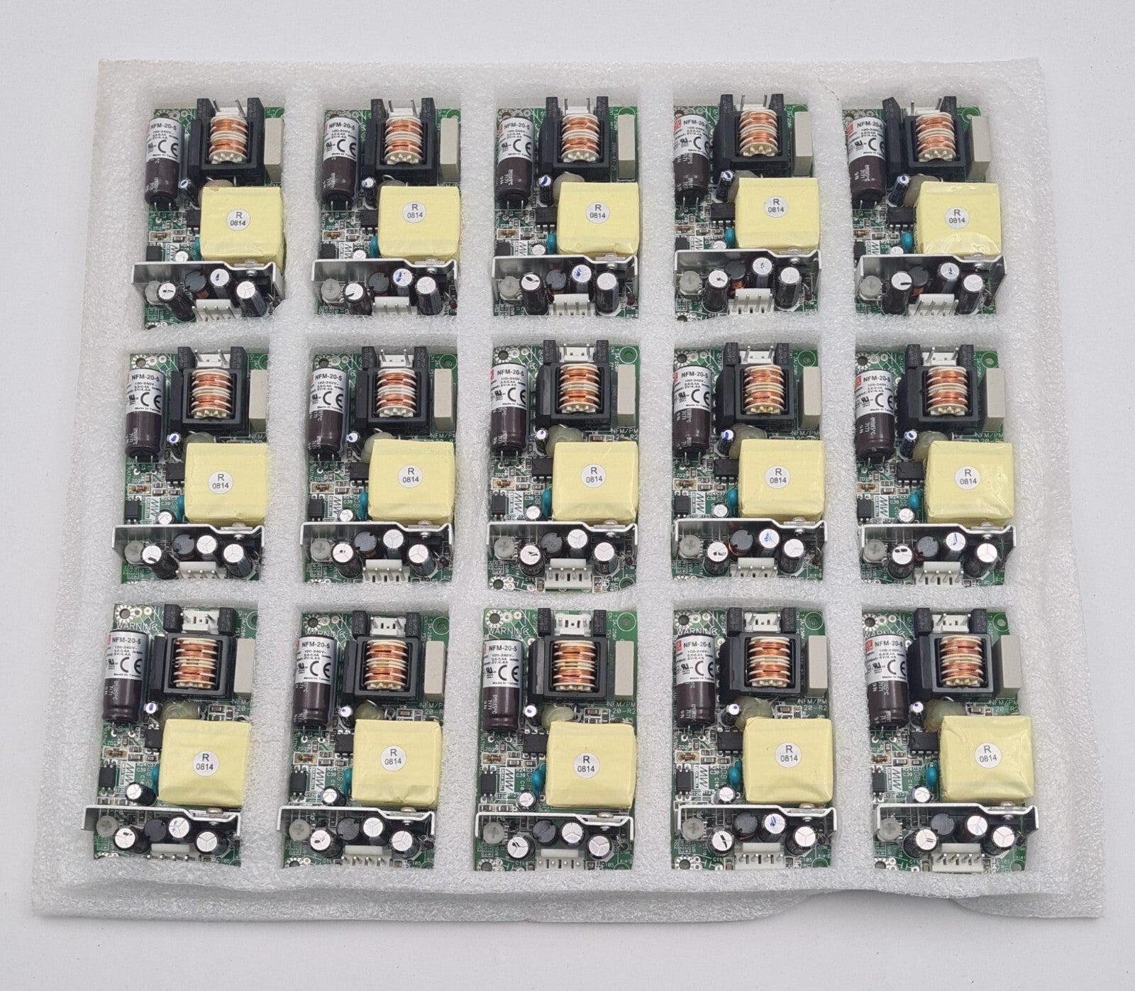 [LOT 15] NEW - MW MEAN WELL NFM-20-5 100-240V Power Supply NFM/PM-20-R2 TF-1403