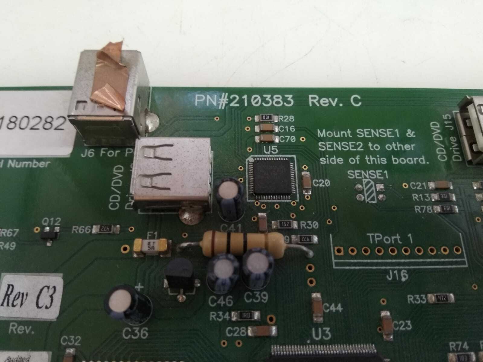 Primera Bravo Pro Disc Printer 210383 Rev C Usb Mainboard Assy Sku 140383 3