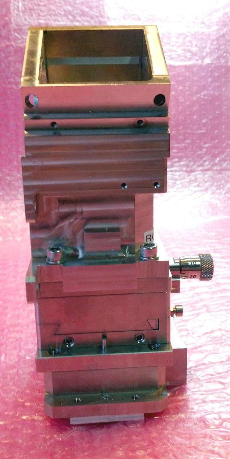 XY Axis High Precision Linear Translation Stage W/ 2 Micrometers &Linear Bearing