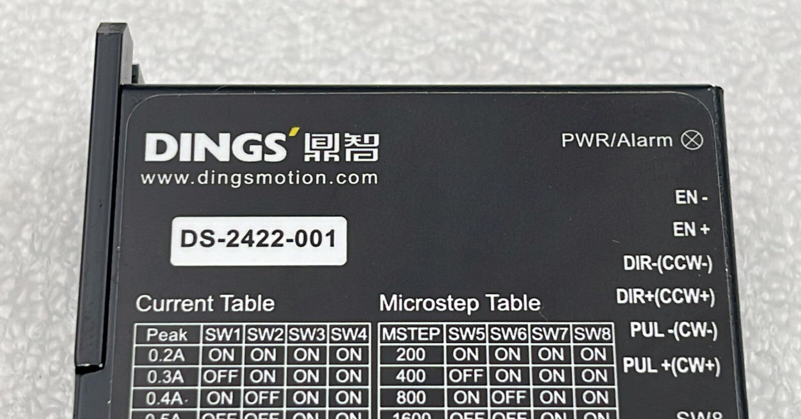 DINGS' DS-2422-001 Step Motor Drive