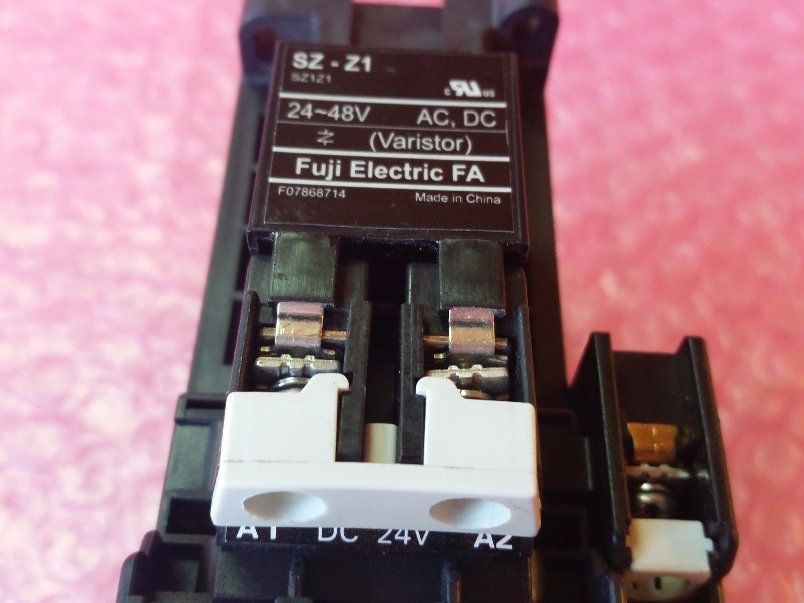 Fuji Electric Sc E05 G Contactor 24 Vdc W Sz As1t Auxiliary Contact