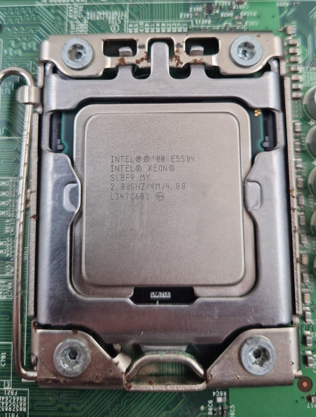 SUPER X8DA6-SA009A Motherboard W/ 6* 4GB & 2* CPU & I/O Shield for Siemens
