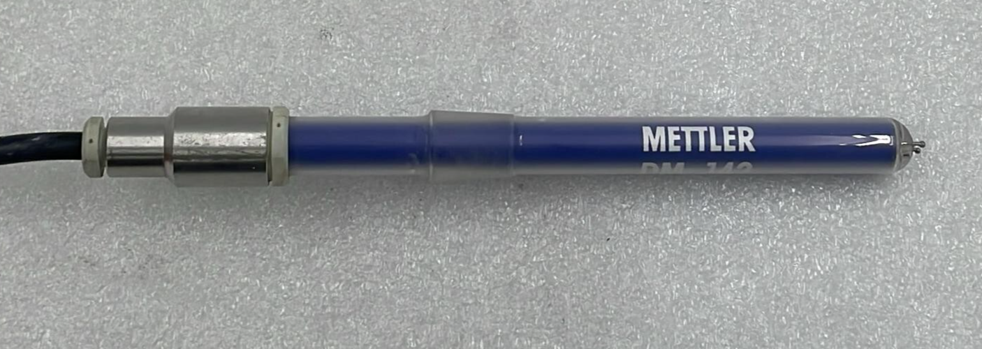 Mettler DM 142 Digital Panel Meter Voltage Double-Pin Platinum Electrode DM142