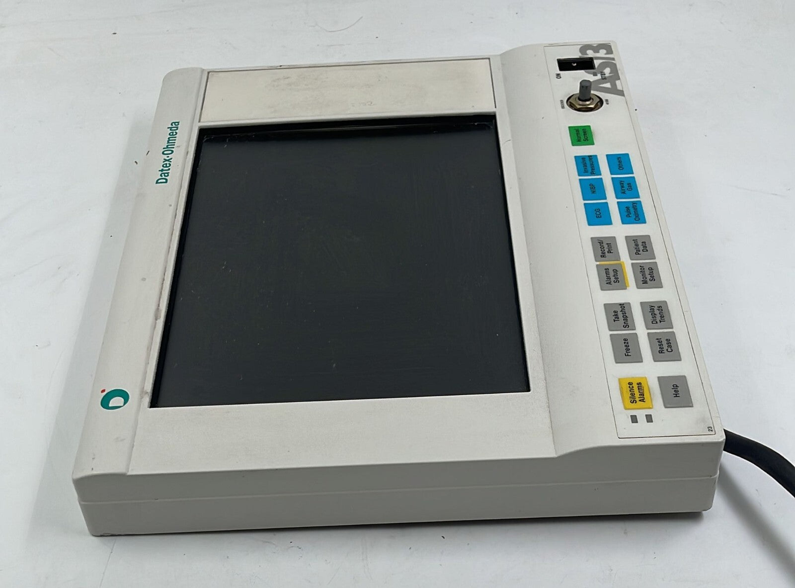 Datex-ohmeda AS/3 Monitor D-LCC10W..00.0 **AS IS