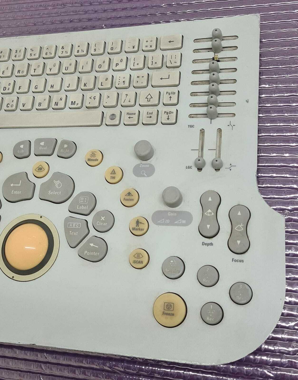 PHILIPS ULTRASOUND User Interface Keyboard 453563-495542 / 453563-495543