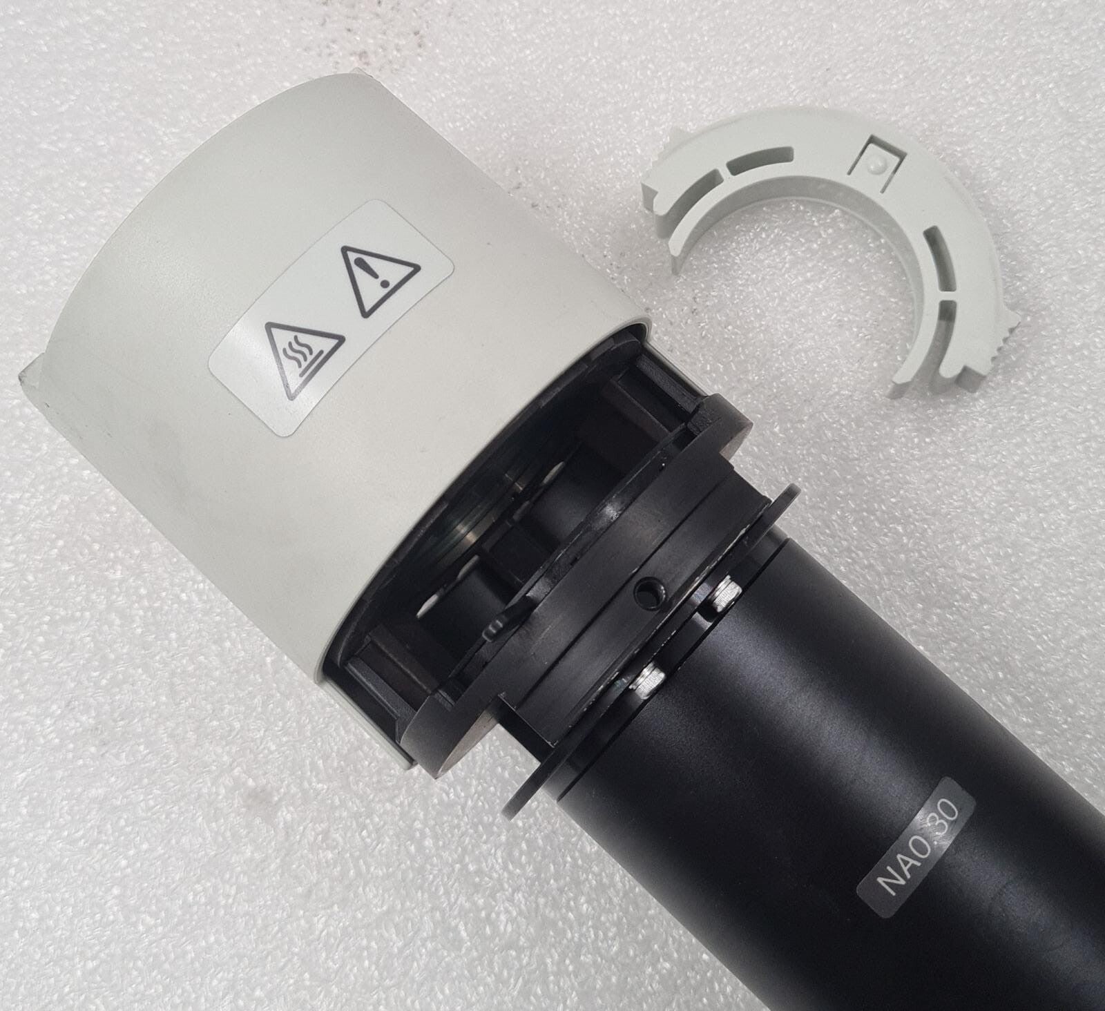 OLYMPUS MICROSCOPE NA0.30 CONDENSER W/ U-LS30-4 LAMP Housing 6V 30W