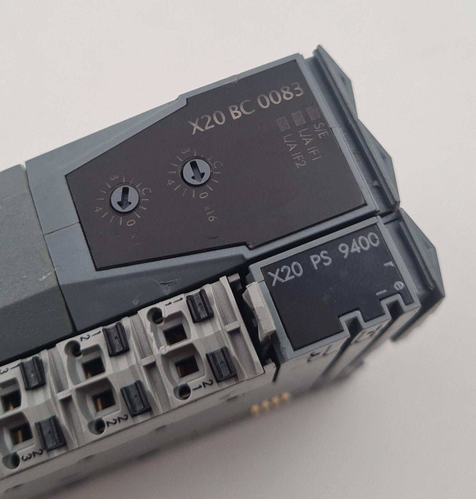 B&R X20 BC 0083 Digital Control ETHERNET POWERLINK & X20 PS 9400 X20 BB 80 Base