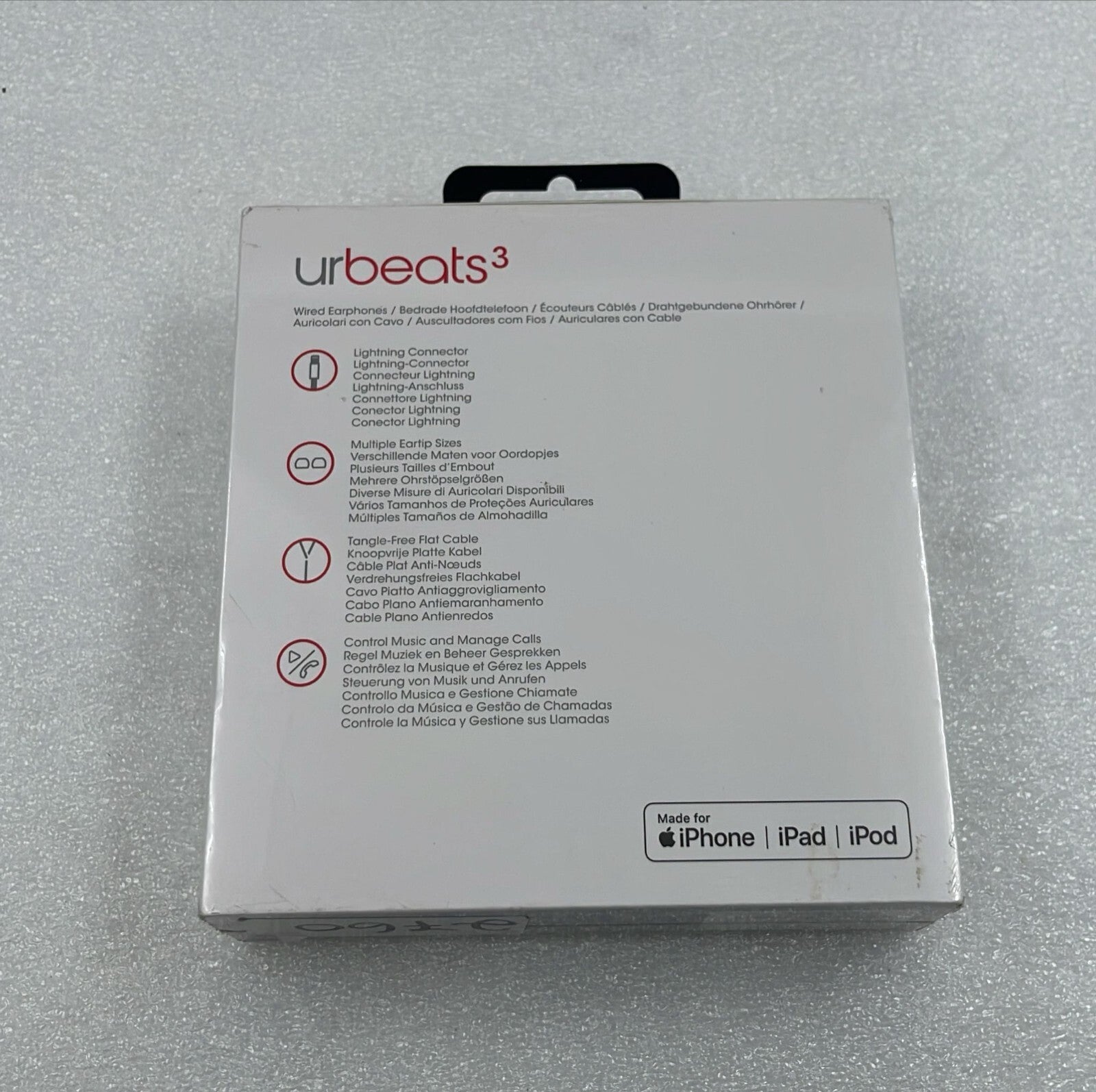 [LOT 3 PCS] *NEW OEM* Apple Beats by Dr.Dre urBeats3 Wireless Lightning Yellow