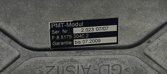 AGFA PMT-MODUL 8.5175.3040.2 FOR CR30-X