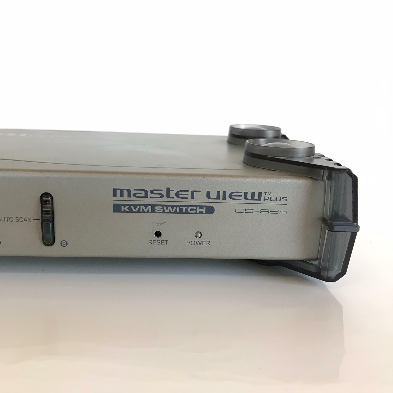 ATEN  MasterView (CS88A) 8-Ports External KVM switch PS/2
