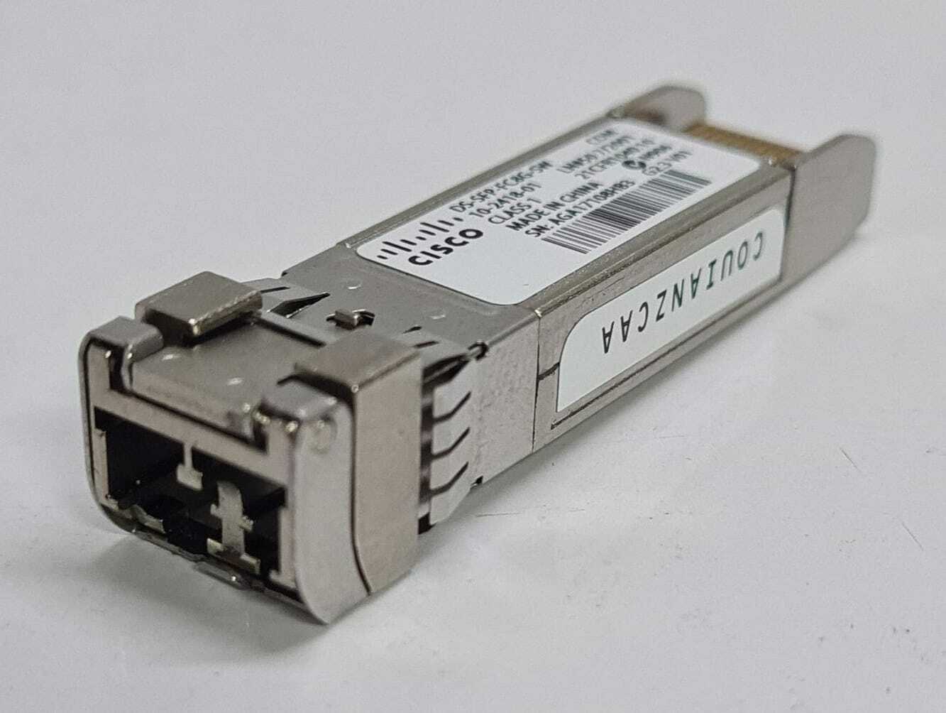 [LOT OF 27] Cisco DS-SFP-FC8G-SW 10-2418-01 COUIANZCAA Transceiver 8Gb SFP+