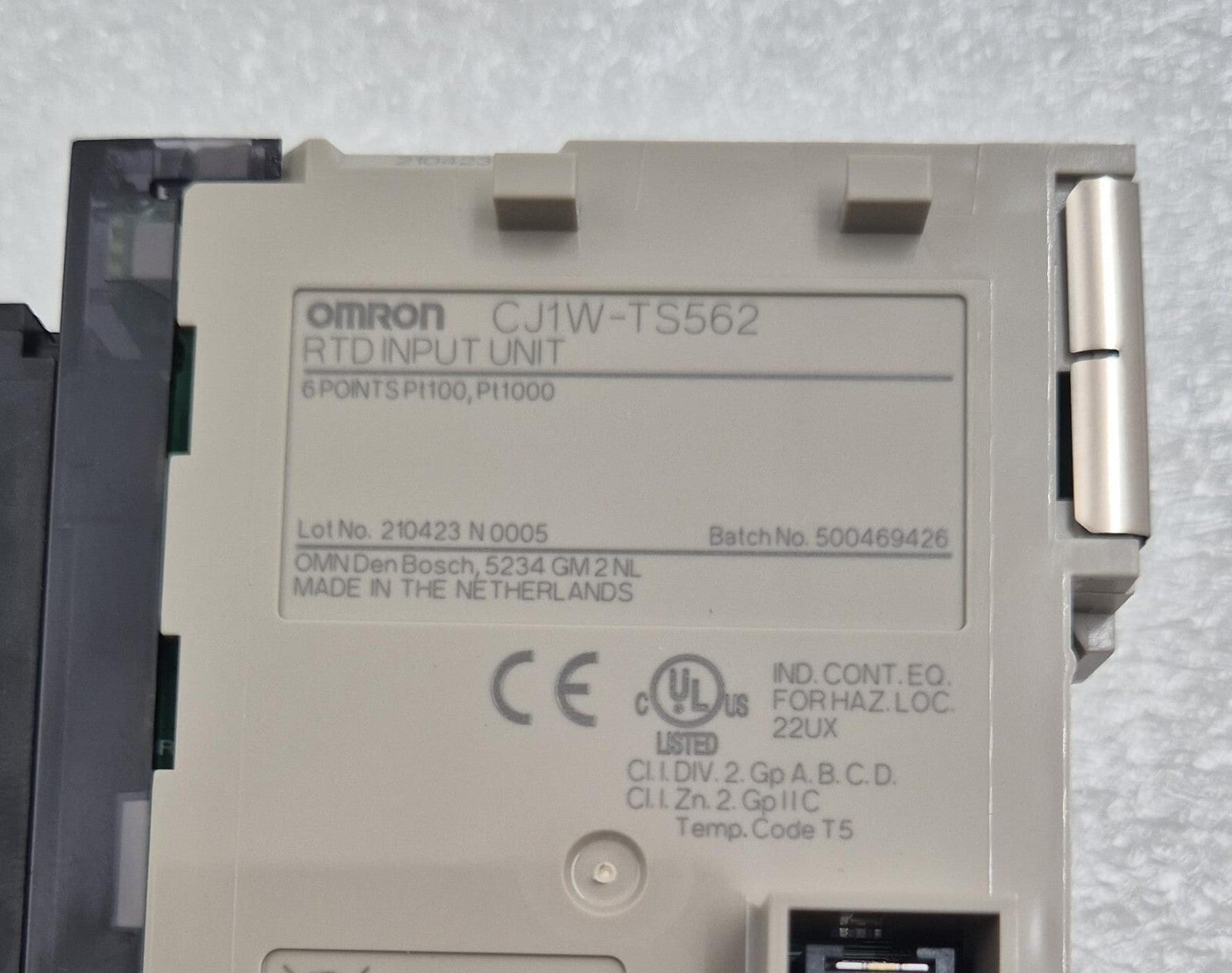 OMRON TS562 CJ1W-TS562 RTD INPUT UNIT PLC Module