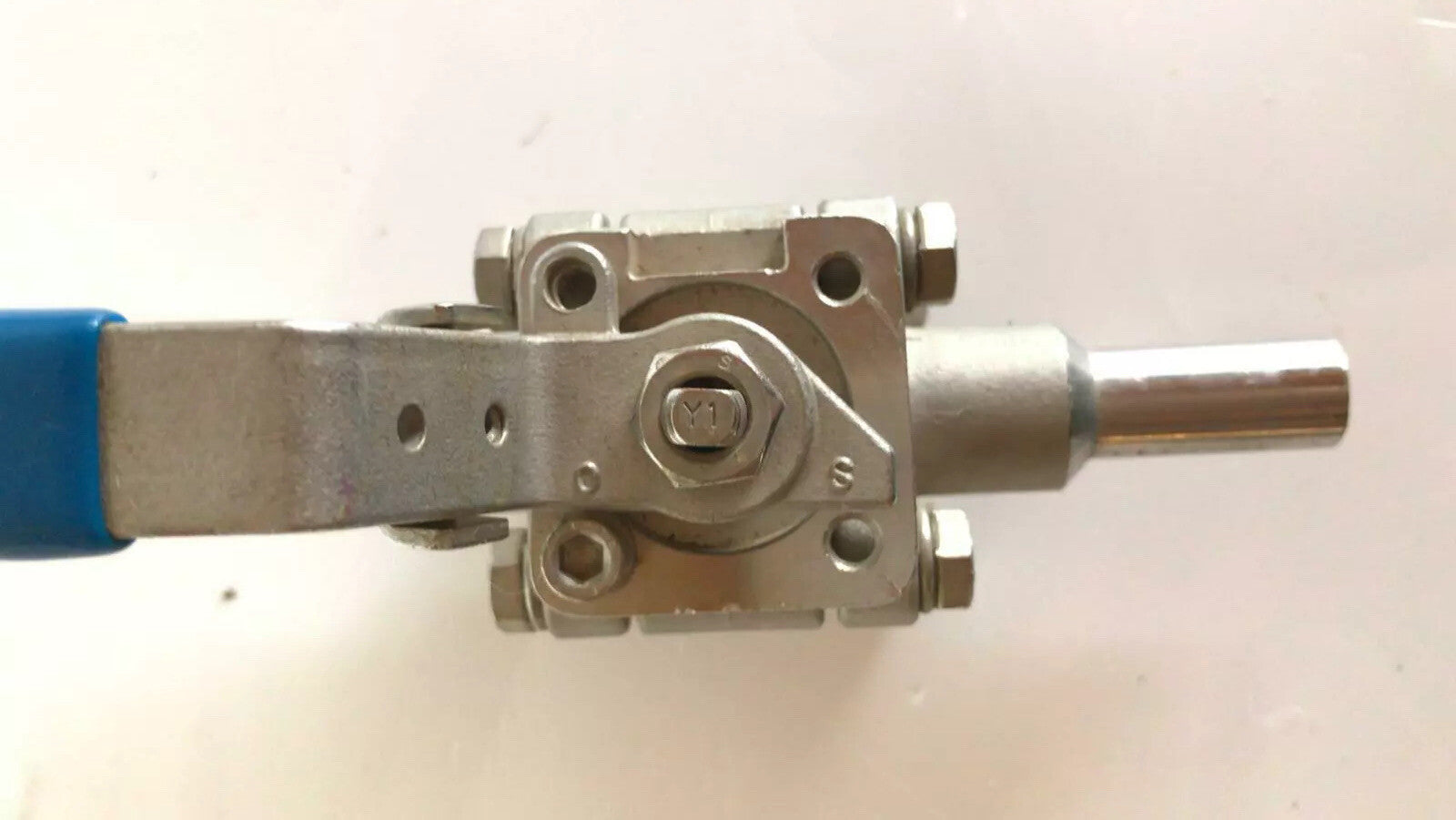 Flow- Tek 1/4"F 1/2"R CF8M Ball Valve, 1000 Wog, Cf8M 1440WOG DN8F ND 15R