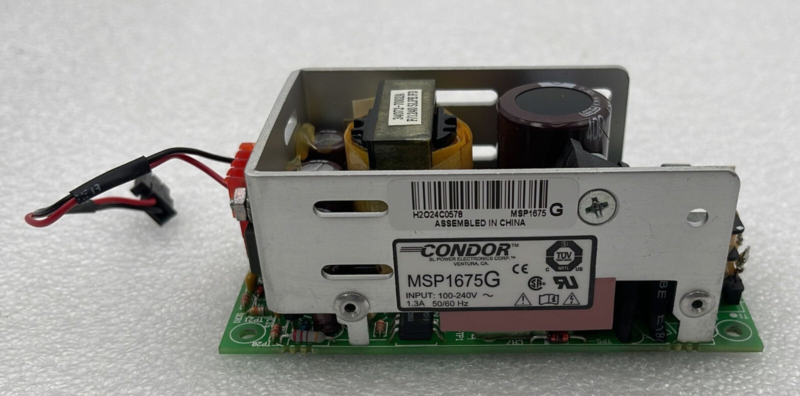 Condor MSP1675G Power supply 100-240V 1.3A 50/60Hz