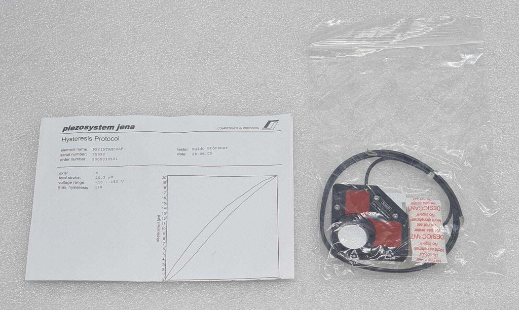 Piezosystem Jena S-011-14 PXY 15NV TWO AXIS PIEZOELEC DVC SENSOR