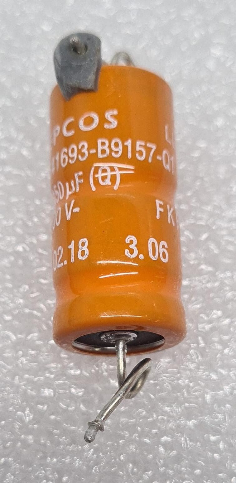 [LOT OF 70] EPCOS SIKOREL 125 B41693 LL 150UF 100V Axial Electrolytic Capacitors