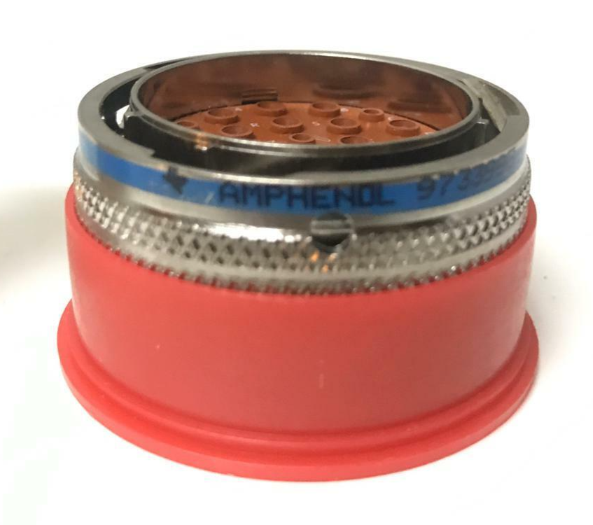 Amphenol Aerospace Circular Connector with Crimp Pins Ins Ex MS90376-28R