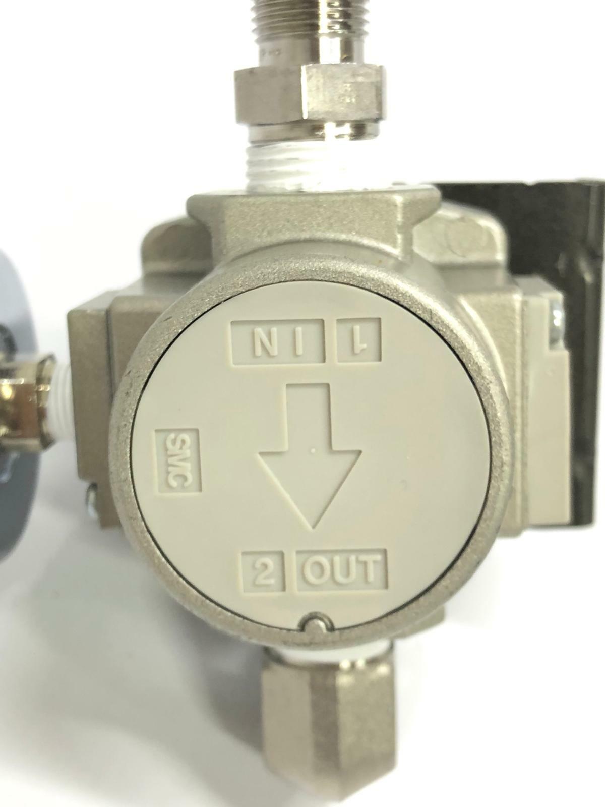 Smc 10 Ar 30 03b G N Clean Modular Regulator Set Pressure 0.05 0.85 Mpa w Gauge