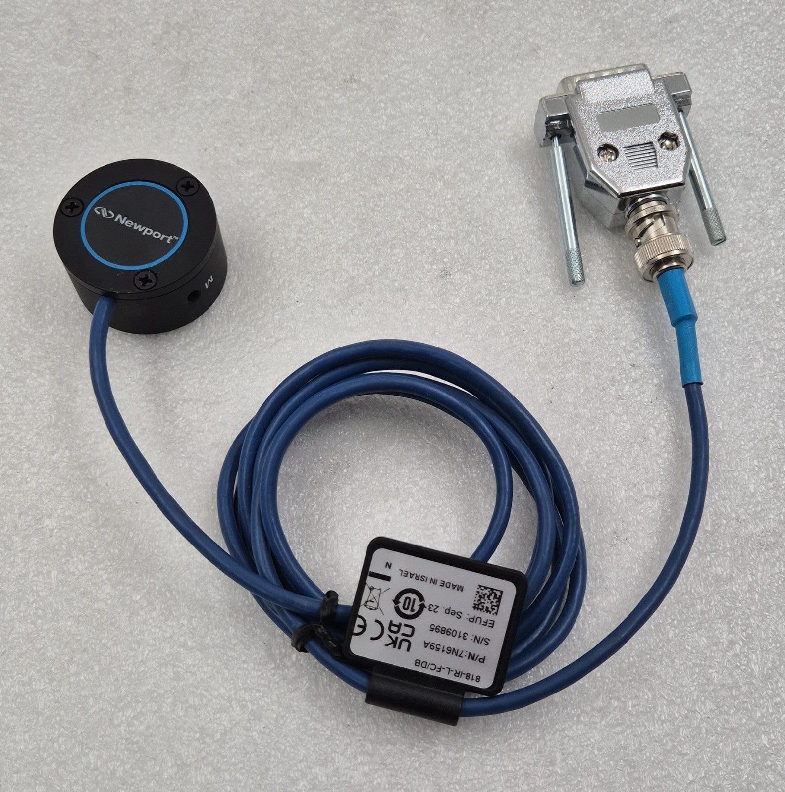 OPHIR mks Newport 818-IR-L-FC/DB 7N6159A Cylindrical Detector Sensor