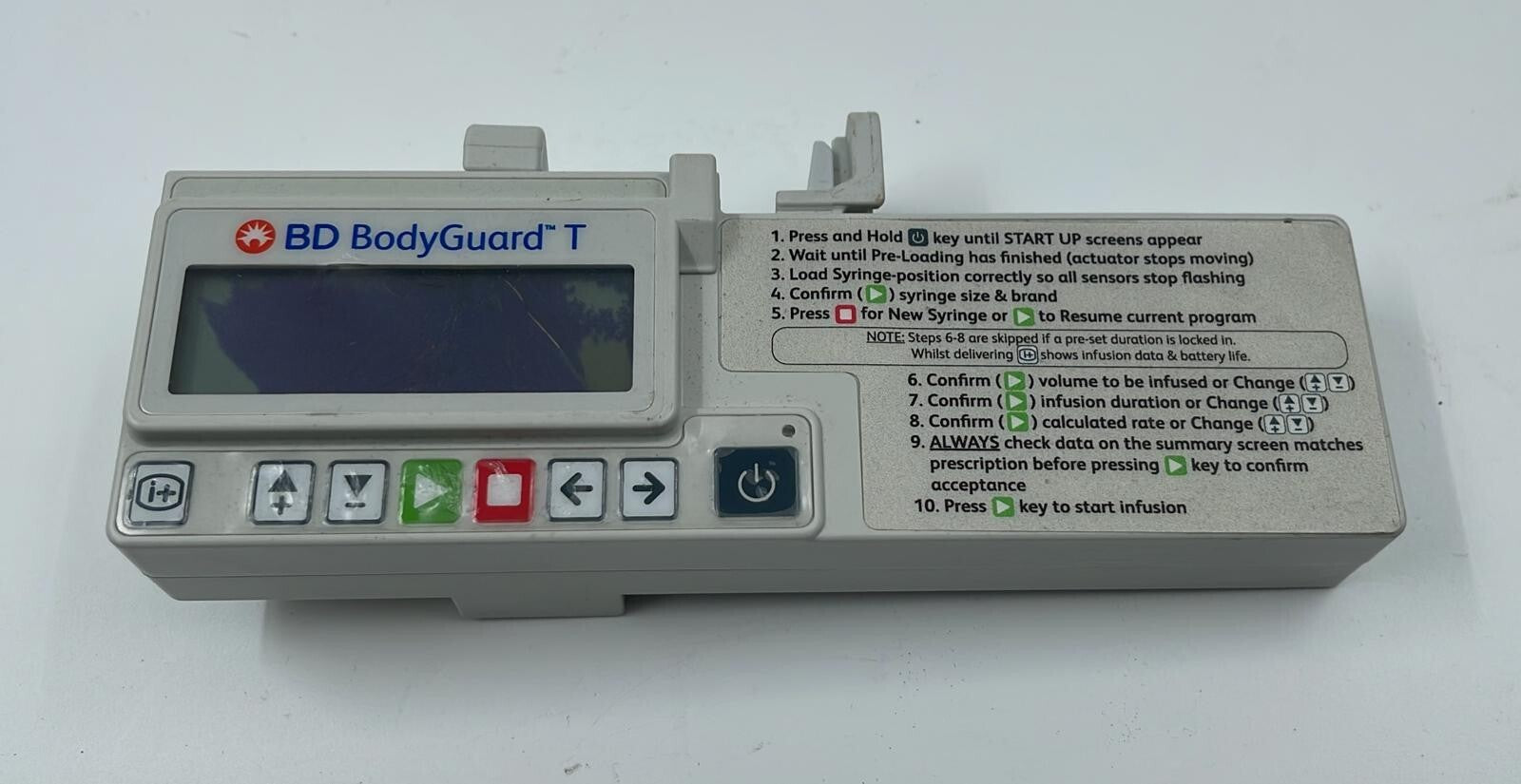 [LOT 8 PCS] MEDNET BD BodyGuard T Ambulatory Syringe Drive Pump PRL00131 *PARTS*