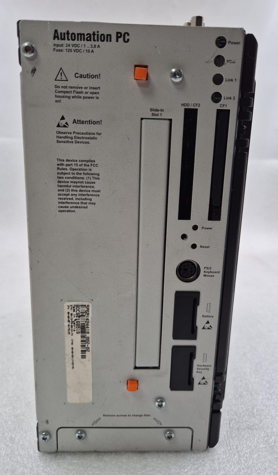 B&R Automation PC 5PC600.SX02-01 5P62 424410.002-02 Industrial Computer