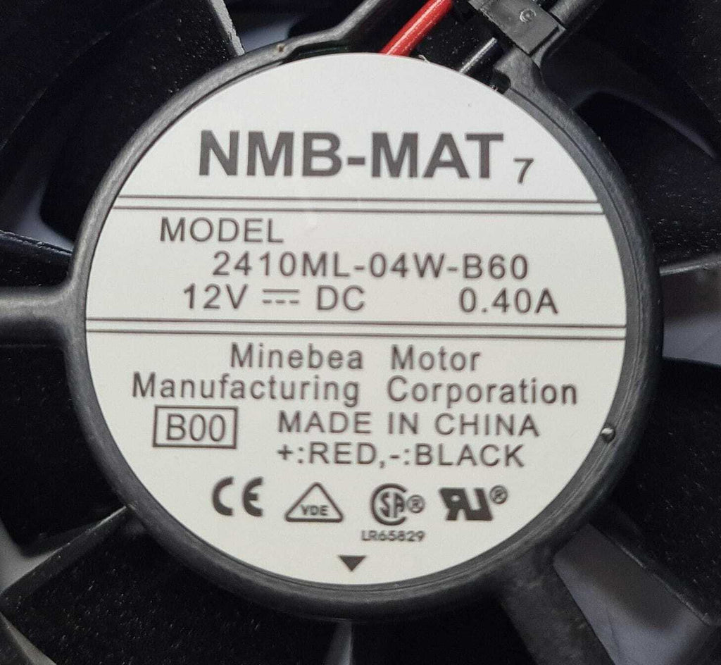 [LOT 17] NMB-MAT 2410ML-04W-B60 12V 0.40A 60*60*25MM two-line axial cooling fan