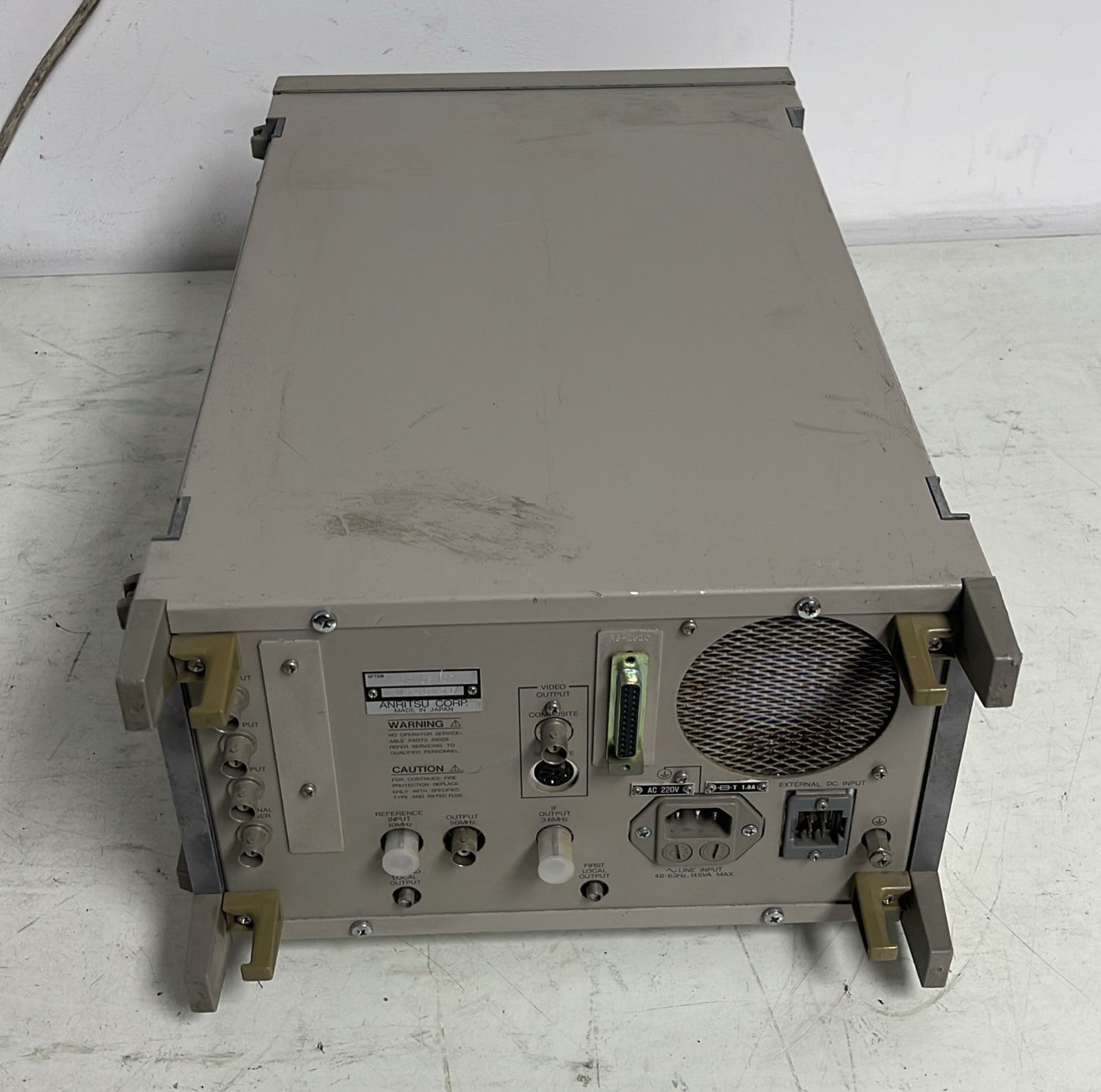 Anritsu MS2601A Spectrum Analyzer 100Hz - 2.2GHz
