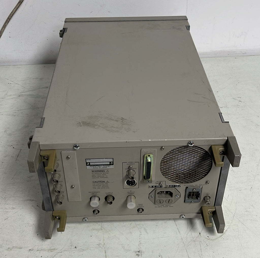 Anritsu MS2601A Spectrum Analyzer 100Hz - 2.2GHz