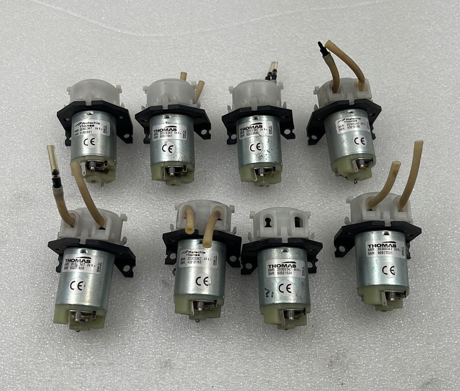 [LOT 8 PCS] Thomas 20300347 24V Miniature Brushless Pump