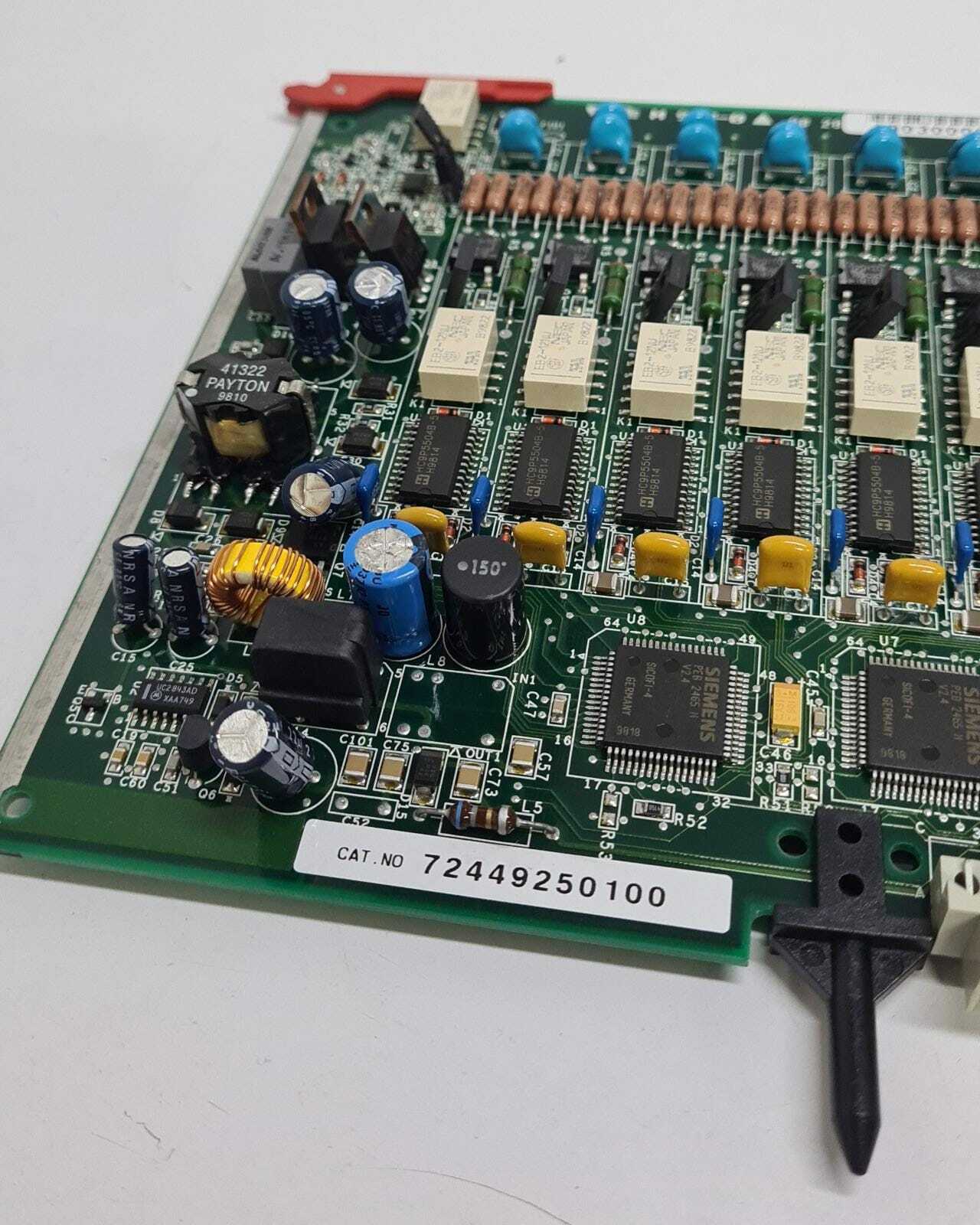 Tadiran 16SLS SL Card CAT. No. 72449250100 PCB 72443222820B LAYOUT