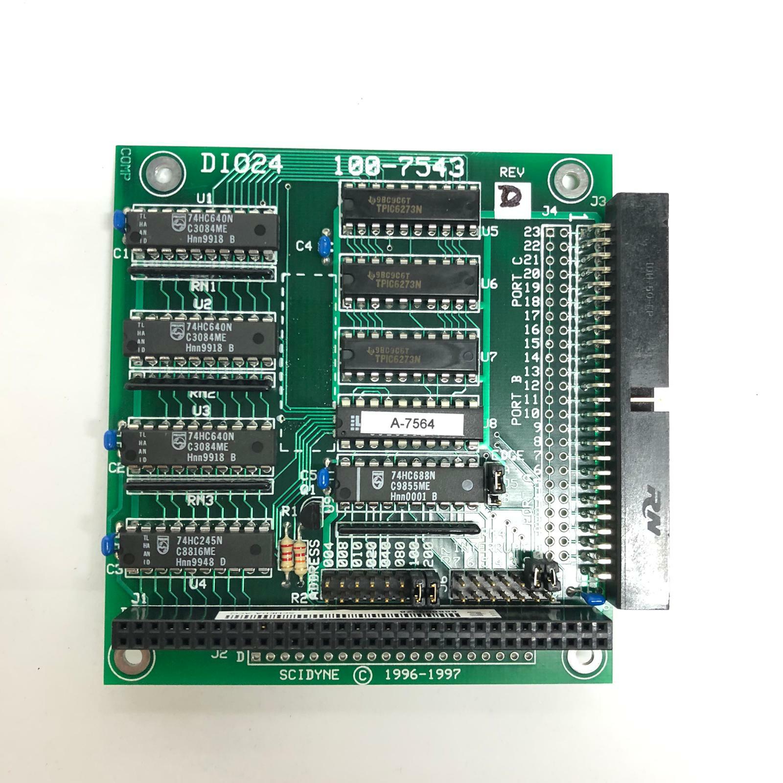 Scidyne 24-Channel Digital I/O Module for PC/104 Bus DAQ-1271