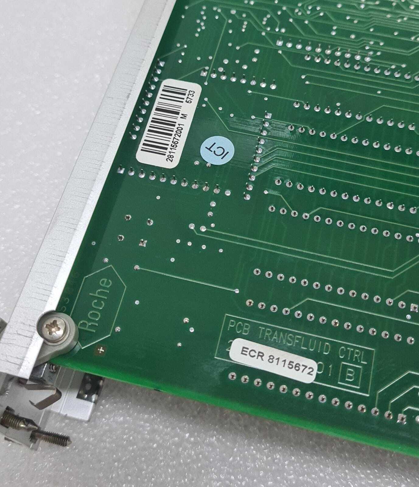ROCHE TRANSFER CONTROL ECR 8115672 28115672001 PCB TRANSFLUID CTRL